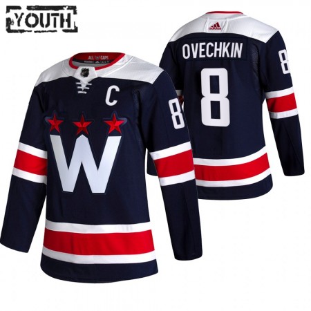 Washington Capitals Hockeydrakt Alexander Ovechkin 8 2020-2021 Tredje Authentic - Barn